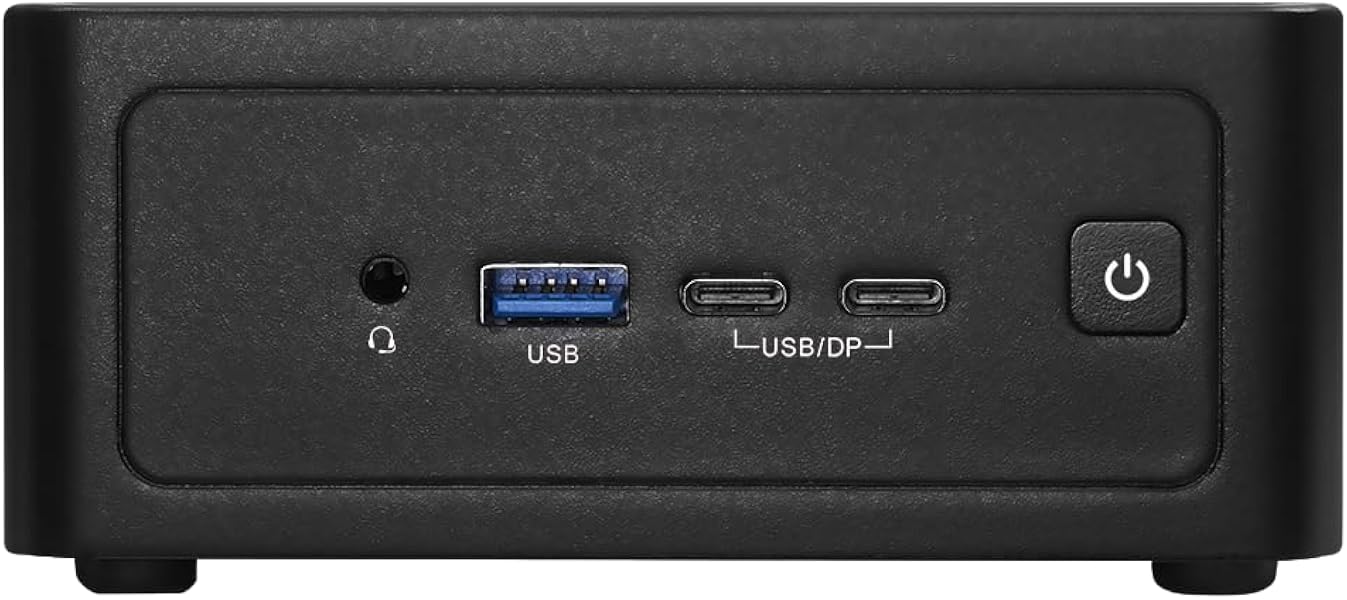 ASRock Industrial NUC BOX-325 Barebone AI Mini PC, Intel Core Ultra Processors S