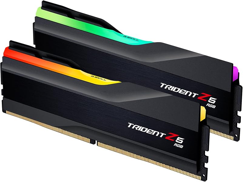 G.SKILL Trident Z5 RGB Series DDR5 RAM (Intel XMP 3.0) 64GB (2x32GB) Up to 6400M