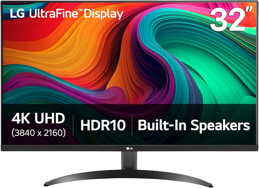 LG 32UR500K-B Ultrafine 32-inch 4K UHD (3840x2160) Computer Monitor HDR10 Built-