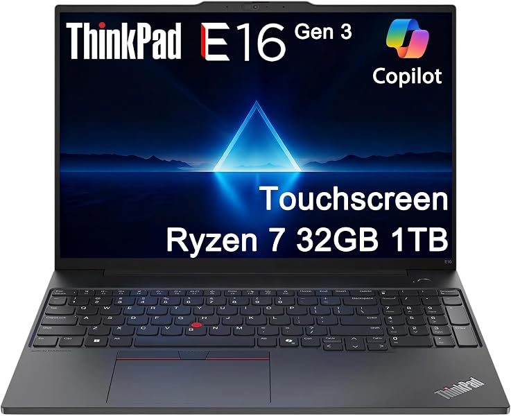 Lenovo ThinkPad E16 Laptop, 16